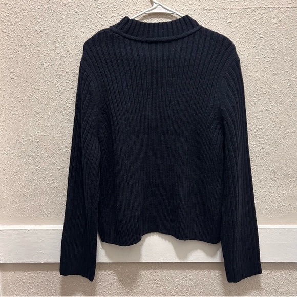 Tommy Hilfiger Navy Knit Sweater NWT XL - Picture 5 of 5